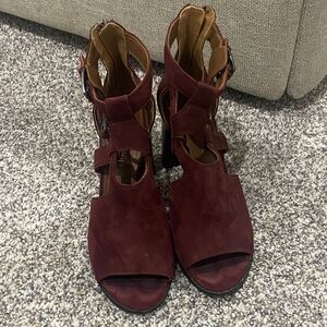 Donald j pliner Burgundy Women's Heels